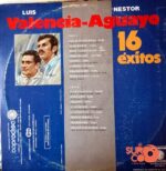 Disco de Vinilo Dúo Valencia Aguayo - 16 Éxitos Vinyl Record