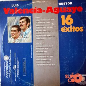 Disco de Vinilo Dúo Valencia Aguayo - 16 Éxitos Vinyl Record