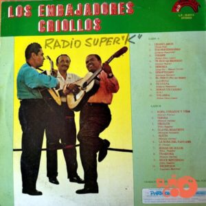 Disco de Vinilo Los Embajadores Criollos - 20 Valses De Oro Vinyl Record