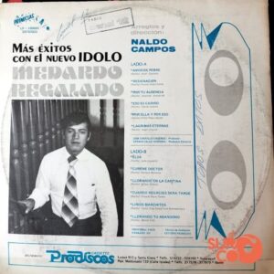 Disco de Vinilo Medardo Regalado - Más Éxitos Con El Nuevo Ídolo Vinyl Record