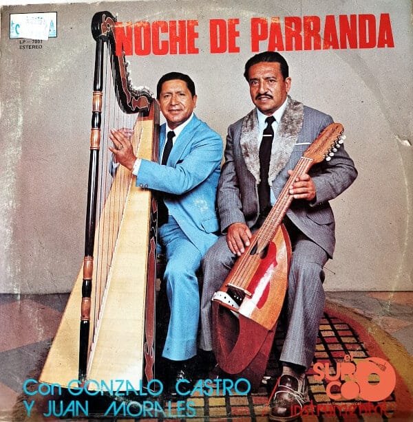 Disco de Vinilo Gonzalo Castro - Noche De Parranda Con El Arpa De Gonzalo Castro Y El Melodión De Juan Morales Vinyl Record