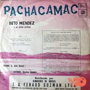 Disco de Vinilo Pachacamac - Boletín Y Elegía De Las Mitas Vinyl Record