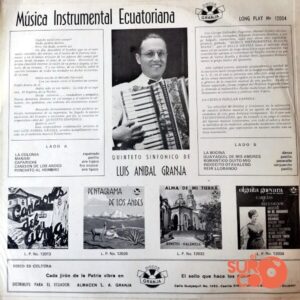 Disco de Vinilo Luis Anibal Granja - Música Instrumental Ecuatoriana Vinyl Record