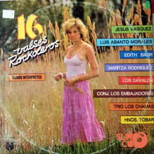 Disco de Vinilo Varios - 16 Valses Rockoleros Vinyl Record