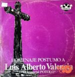 Disco de Vinilo Luis Alberto Valencia - Cantares De Añoranza Vinyl Record