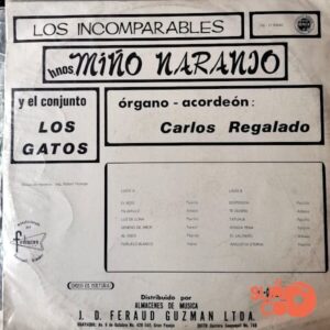 Disco de Vinilo Hermanos Miño Naranjo - Los Incomparables Vinyl Record