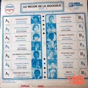 Disco de Vinilo Varios - Lo Mejor De La Rockola Vol 3 Vinyl Record