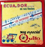 Disco de Vinilo Los Sinfónicos - Ecuador En Sus Fiestas Vinyl Record