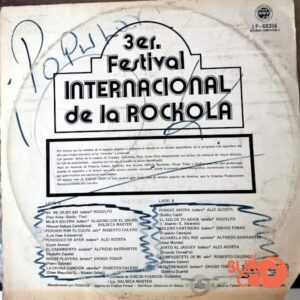 Disco de Vinilo Varios - Tercer Festival Internacional De La Rockola Vinyl Record