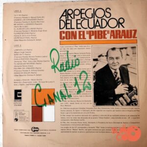 Disco de Vinilo Armando Pibe Aráuz - Arpegios Del Ecuador Vinyl Record