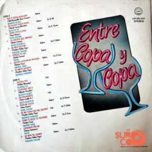Disco de Vinilo Varios - Entre Copa Y Copa Vinyl Record
