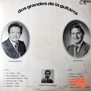 Disco de Vinilo Guillermo Rodríguez - Los Dos Grandes De La Guitarra Vinyl Record