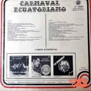 Disco de Vinilo Varios - Carnaval Ecuatoriano Vinyl Record