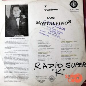 Disco de Vinilo Los Montalvinos - Y Vuelven Vinyl Record