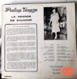 Disco de Vinilo Paulina Tamayo - La Grande Del Ecuador Vinyl Record