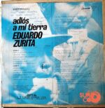 Disco de Vinilo Eduardo Zurita - Adios A Mi Tierra Vinyl Record