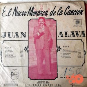 Disco de Vinilo Juan Álava - El Nuevo Monarca De La Canción Vinyl Record