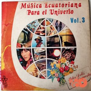 Disco de Vinilo Peter Delis - Música Ecuatoriana Para El Universo  Vol 3 Vinyl Record