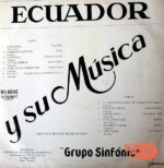 Disco de Vinilo Grupo Sinfónico - Ecuador Y Su Música Vinyl Record