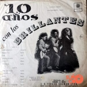 Disco de Vinilo Los Brillantes - Diez Años Con Los Brillantes Vinyl Record