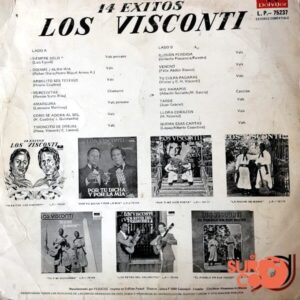 Disco de Vinilo Los Visconti - 14 Éxitos De Los Visconti Vinyl Record