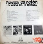 Disco de Vinilo Varios - Lo Mejor Del III Festival De La Nueva Canción Vinyl Record