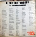 Disco de Vinilo Los Charrasqueados - A Cantar Valses Con Los Charrasqueados Vinyl Record