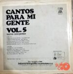 Disco de Vinilo Varios - Cantos Para Mi Gente Vol.5 Vinyl Record