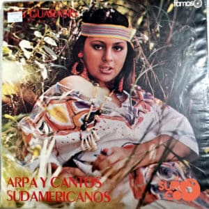 Disco de Vinilo Los Guaranis - Arpa Y Cantos Sudamericanos Vinyl Record