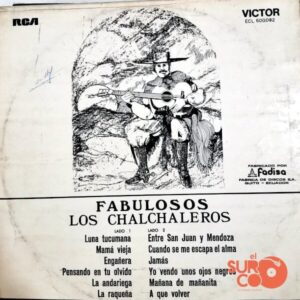 Disco de Vinilo Los Chalchaleros - Fabulosos Vinyl Record