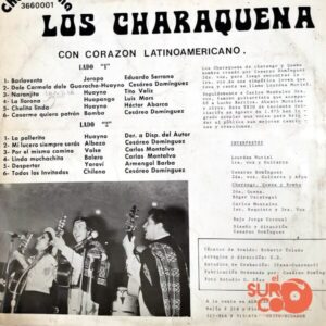 Disco de Vinilo Los Charaquena - Los Charaquena Con Corazón Latinoamericano Vinyl Record
