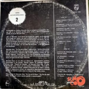 Disco de Vinilo Mercedes Sosa - Cantos De Mi Tierra Y De Mi Gente Vinyl Record