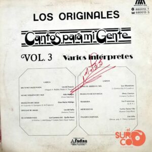 Disco de Vinilo Varios - Cantos Para Mi Gente Vinyl Record