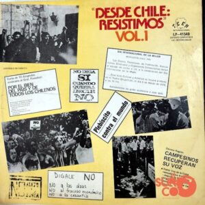 Disco de Vinilo Varios - Desde Chile: Resistimos Vol.1 Vinyl Record
