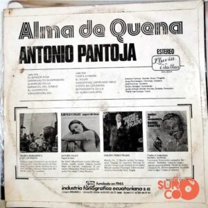 Disco de Vinilo Antonio Pantoja - Alma De Quena Vinyl Record