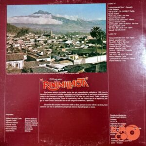 Disco de Vinilo Rinimillacta - Rinimillacta Vinyl Record