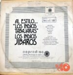 Disco de Vinilo Los Indios Jíbaros - Al Estilo… “Los Indios Tabajaras” Vinyl Record