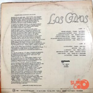 Disco de Vinilo Los Cuyos - Los Grandes Éxitos De Los Cuyos Vinyl Record