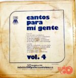 Disco de Vinilo Varios - Cantos Para Mi Gente Vol.4 Vinyl Record