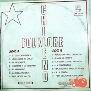 Disco de Vinilo Varios - Folklore Chileno Vinyl Record