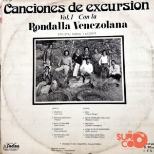 Disco de Vinilo La Rondalla Venezolana - Canciones De Excursión Vol.1 Vinyl Record