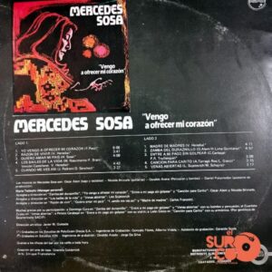 Disco de Vinilo Mercedes Sosa - Vengo A Ofrecer Mi Corazón Vinyl Record