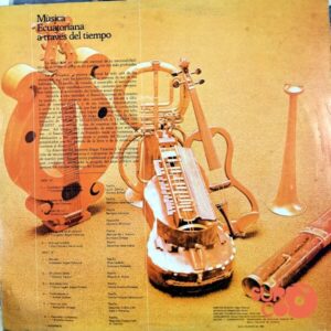 Disco de Vinilo Varios - Música Ecuatoriana A Través Del Tiempo Vinyl Record