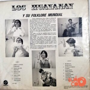 Disco de Vinilo Los Huayanay - Los Huayanay Y Su Folclor Mundial Vinyl Record