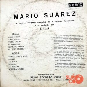 Disco de Vinilo Mario Suárez - Voces De Oro De Venezuela Vinyl Record