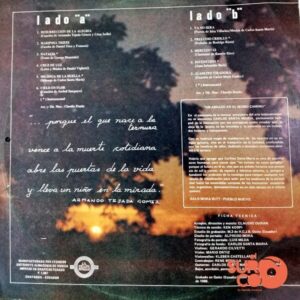 Disco de Vinilo Carlos Santa María - Resurrección De La Alegría Vinyl Record