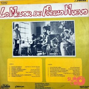 Disco de Vinilo Pueblo Nuevo - Lo Mejor De Pueblo Nuevo Vinyl Record