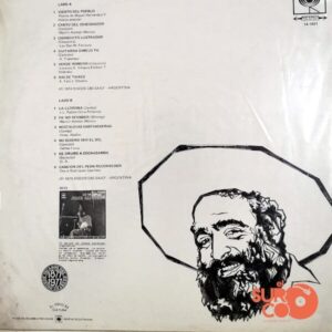 Disco de Vinilo Jorge Cafrune - La Vuelta De Jorge Cafrune Vinyl Record