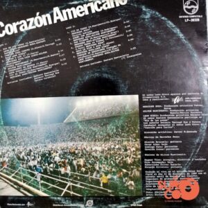 Disco de Vinilo Varios - Corazón Americano Vinyl Record
