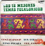Disco de Vinilo Varios - Los 12 Mejores Temas Folklóricos Vinyl Record